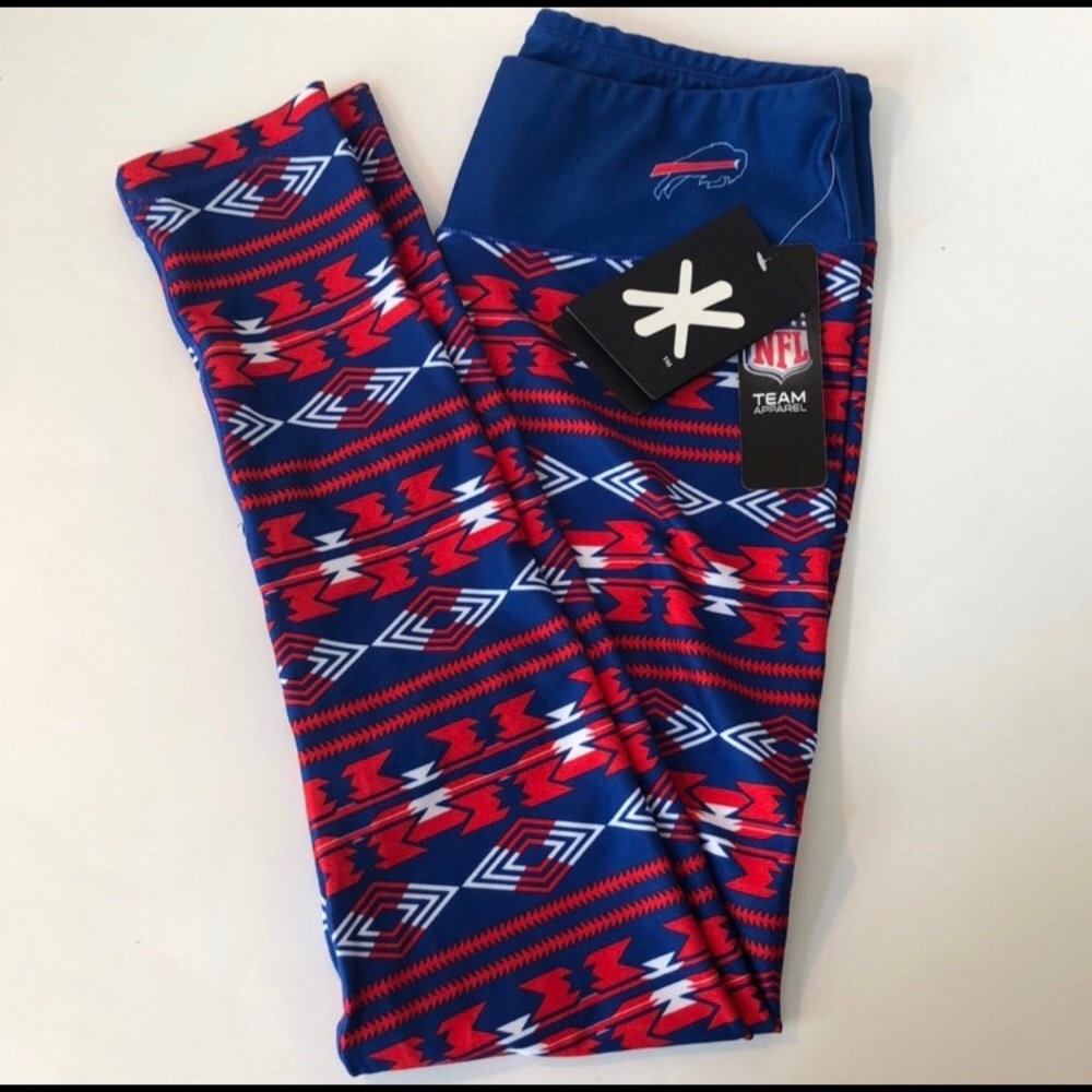 NFL Buffalo Bills Aztec Leggings NWT